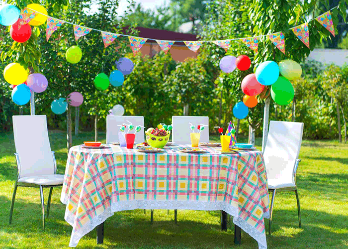 Những lưu ý quan trọng khi tổ chức tiệc ngoài trời nhân dịp sinh nhật