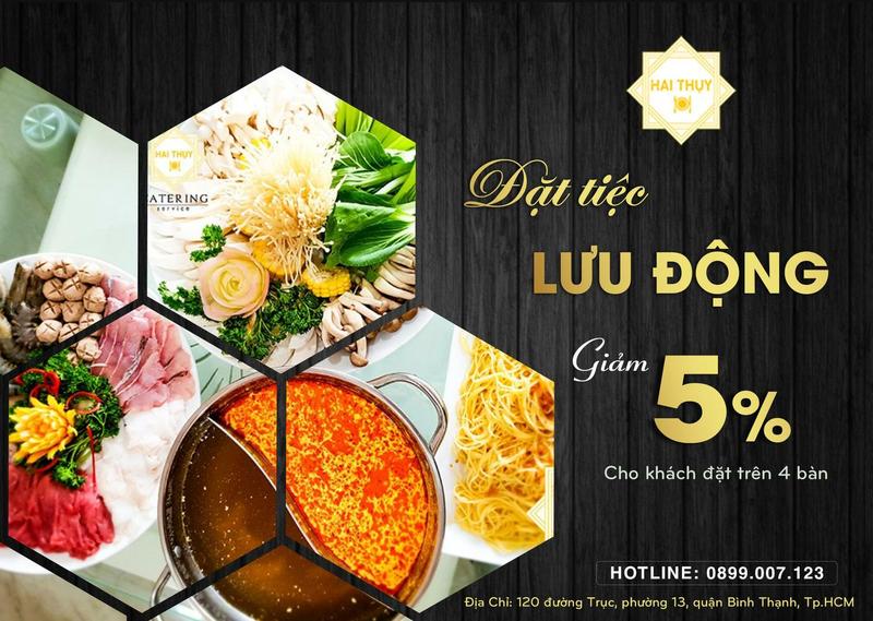 Mẹo giúp bạn “tiết kiệm tối ưu” với dịch vụ đặt tiệc lưu động Hai Thụy Catering